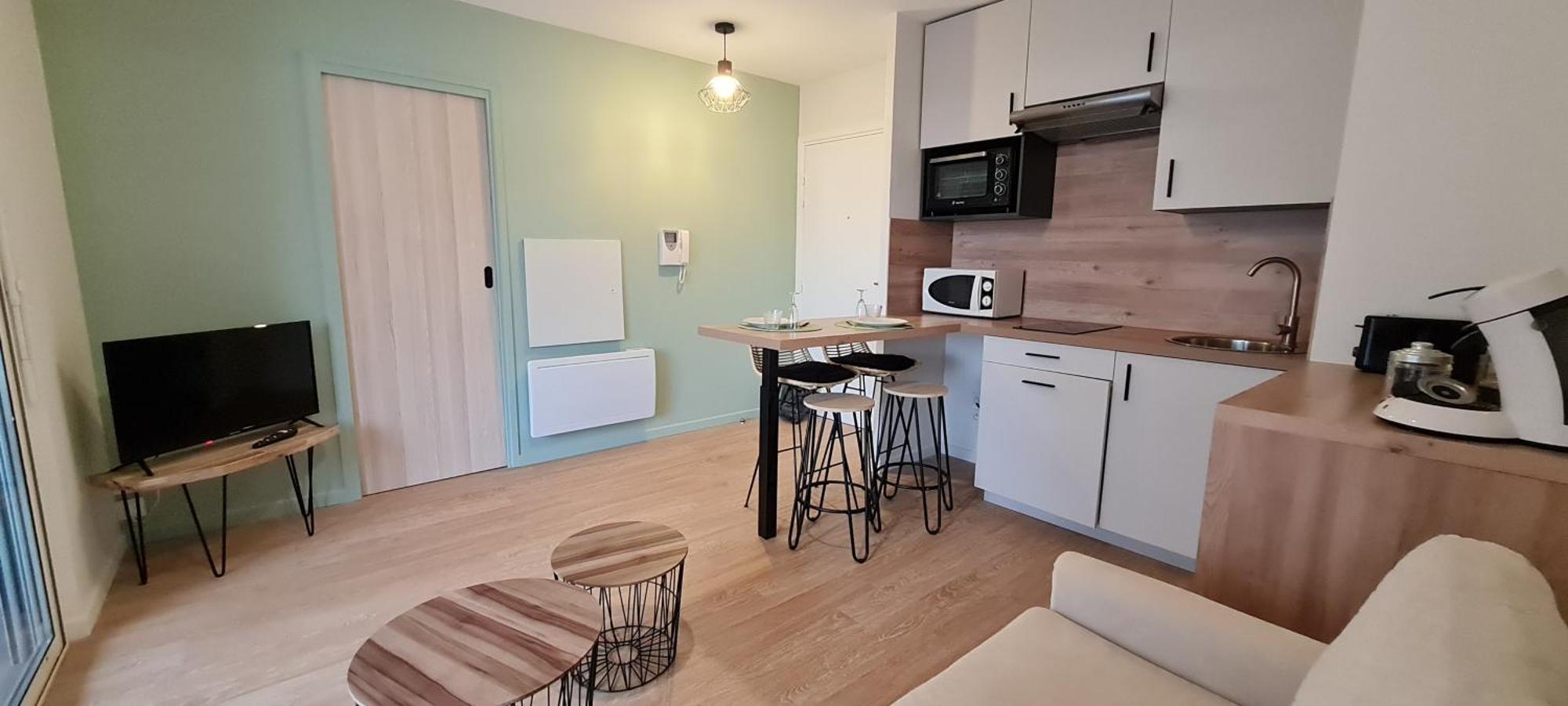 Апартаменты Coquet T2 Pied Bordeaux Бегль Экстерьер фото